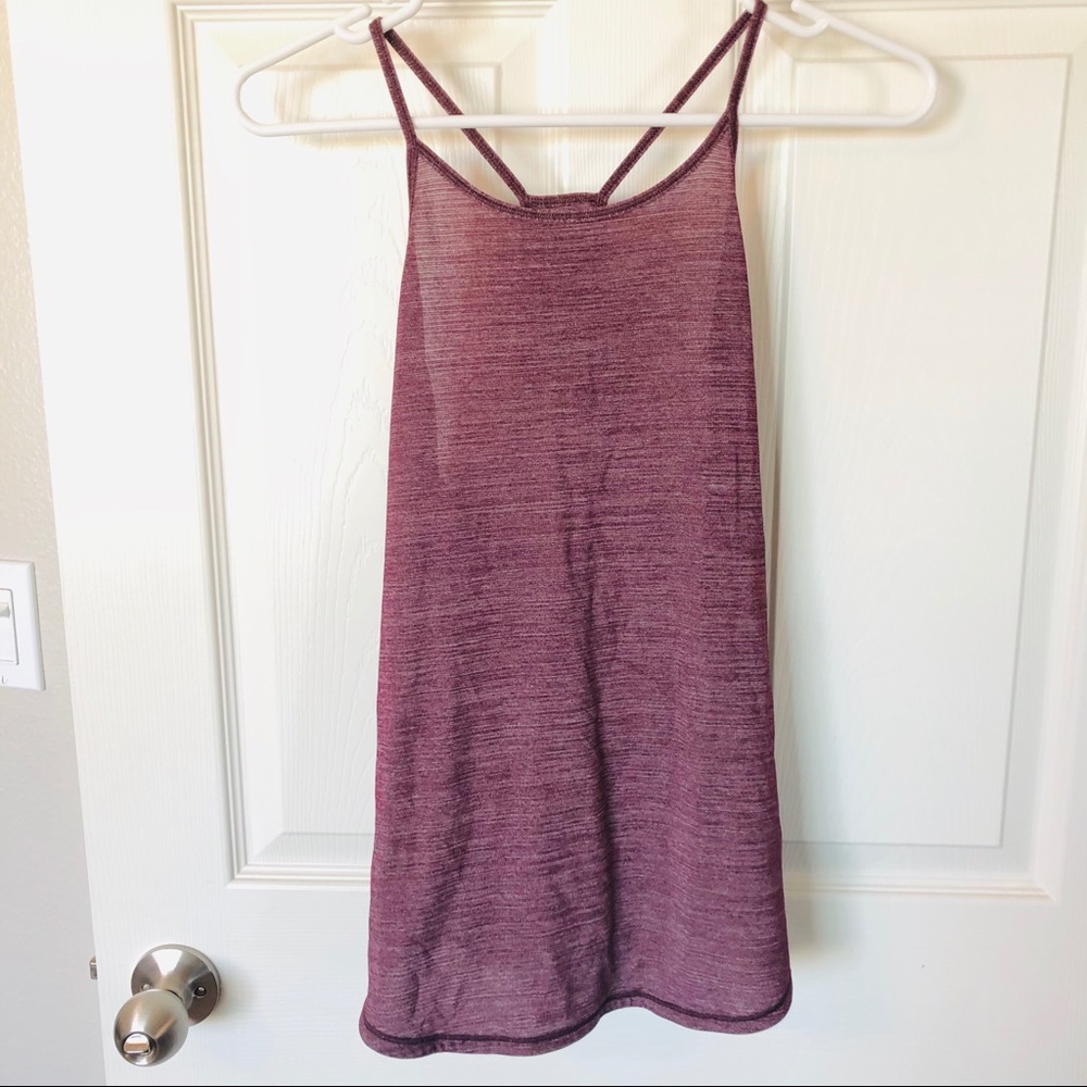 Lululemon Open Back Racer Tank
